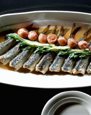 いわしの梅干し煮