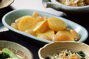 さつまいものレモン煮