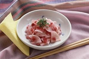 かぶと小梅の即席漬け