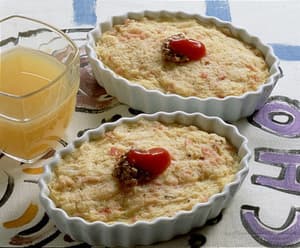 ポテト　フラン風