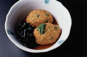 たけのこ入りつくね煮