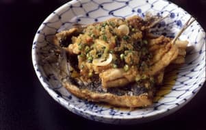 いわしの香味おろしかけ
