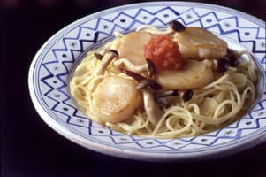 帆立てのスパゲティ