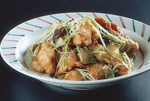 鶏肉のから揚げ中国風