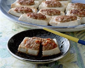 ひき肉の重ね焼き