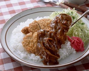 ヒレカツカレー
