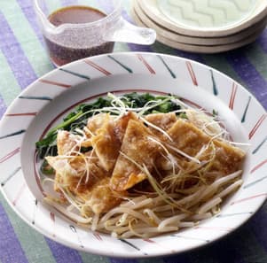鶏ささ身の香味揚げ