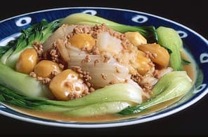 白菜と栗の煮込み