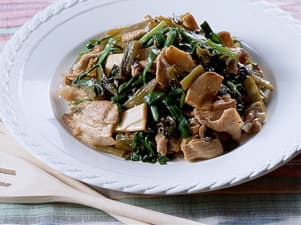 豚肉と高菜の炒めもの