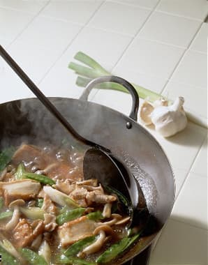厚揚げと豚肉のオイスターソースあん