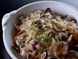 あさりと春雨のスープ煮