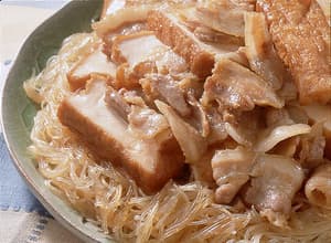 厚揚げ入りしょうゆ煮