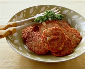 サーモンポテトのフライパン焼き