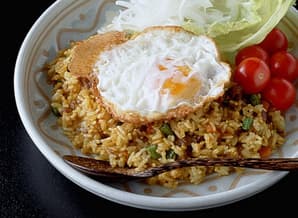 ドライカレー風チャーハン