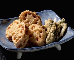 れんこんのツナはさみ揚げ