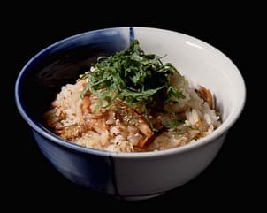 焼きあじとしょうがの浜ご飯