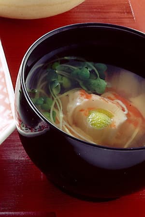 かに風味のお吸いもの
