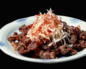 豚肉のから揚げねぎソース