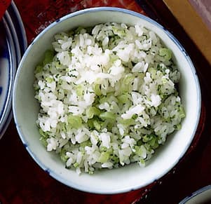 大根葉の混ぜご飯