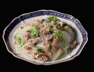 豚肉と白菜、春雨のうま煮