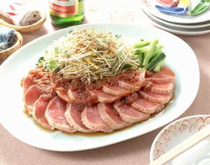 まぐろのたたき風