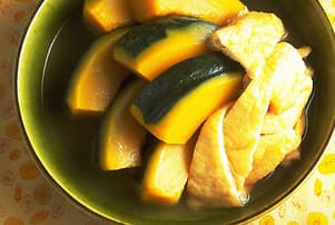かぼちゃと油揚げの含め煮