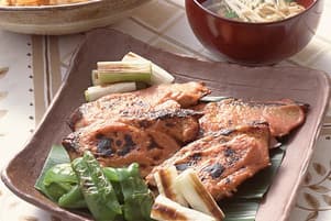ぶりの梅みそ焼き