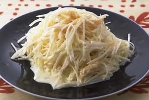 大根と帆立てのサラダ