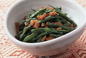 さやいんげんと干しえびの甘辛煮