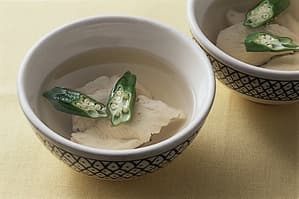鶏ささ身のくずたたき椀