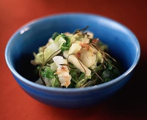 白菜と切り昆布のおひたし