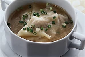 水餃子スープ