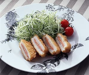 長いもと鮭のサンドフライ