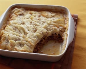 ポテトとひき肉のオーブン焼き
