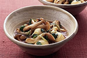 しめじとうずらの卵のさっと煮