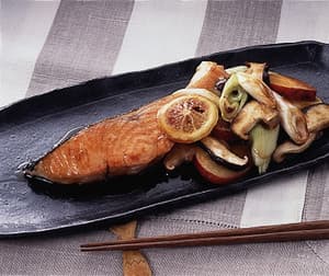 鮭のゆず風味焼き