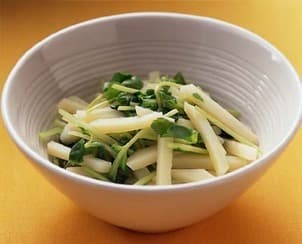 じゃがいもと三つ葉のさっと煮