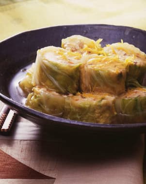 白菜のけんちん巻き