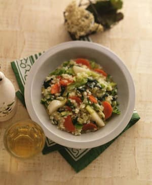 たっぷり野菜のリゾット