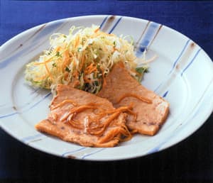 めかじきのしょうが焼き