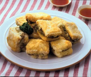 豆腐のはさみ揚げ