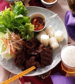 手巻焼き肉