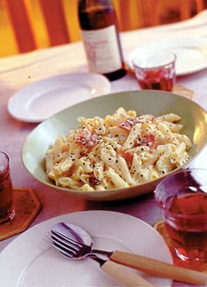 チーズのパスタ