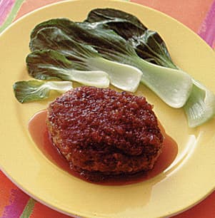 照り焼き風ハンバーグ