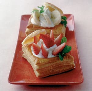 フルーツクリームパイ