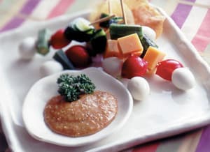 野菜のごまみそディップ