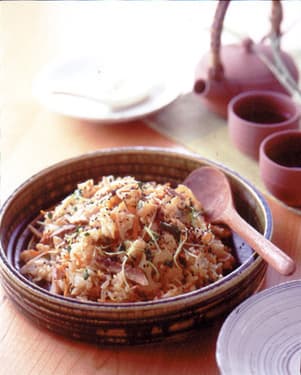 あじの干物チャーハン