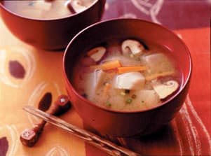 里いものみそ汁