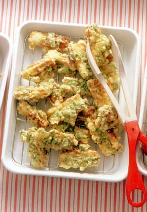 ちくわのねぎごろも揚げ