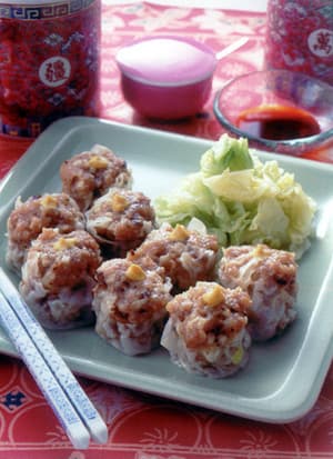 帆立て入り肉シュウマイ